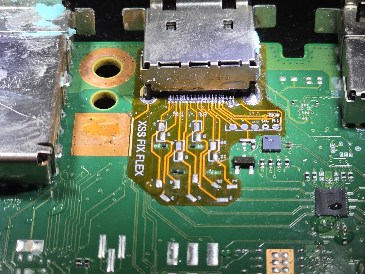 Motherboard soldering microelectronics